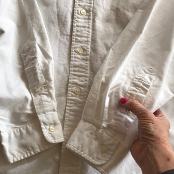 Ralph Lauren 17-35 Yarmouth White LS Button Up - Picture 2 of 5